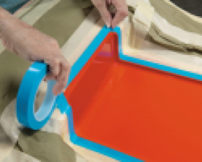 Ruban adhésif polyester pour masquage peinture poudre PT892