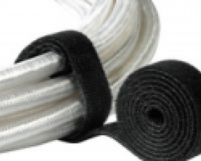 Velcro® - Bande auto-agrippante à coudre - 10 mm - Blanche - 1 m