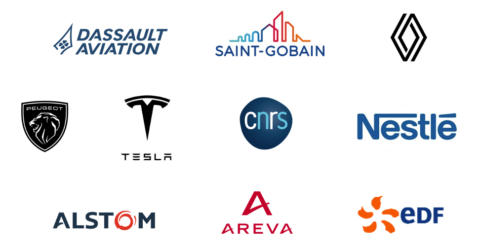 Logos des clients d'Adezif